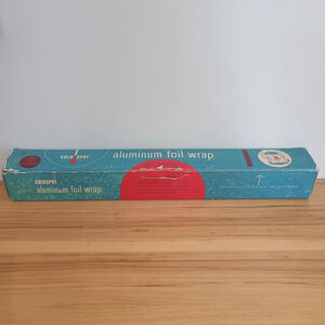 RARE Vintage Cold Spot Sears & Roebuck Aluminum Foil Wrap 50 Ft